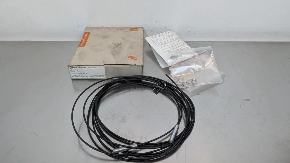 IFM Efector E20752 Fiber Optic Through Beam Sensor FE-11-EPA-M6/F1x1/2M