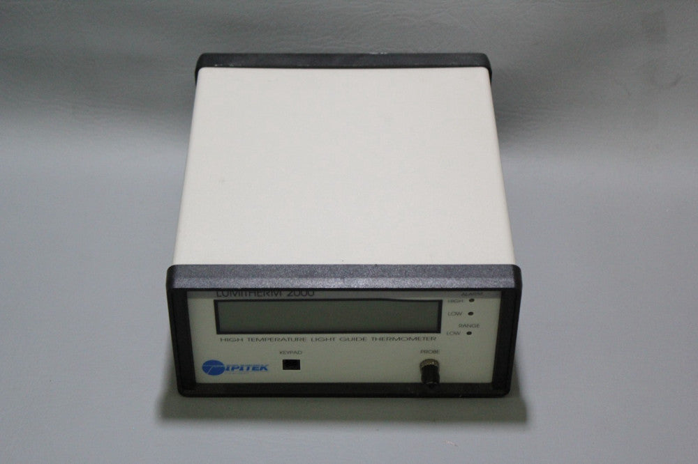 IPITEK LUMITHERM 2000 HIGH TEMPERATURE LIGHT GUIDE THERMOMETER