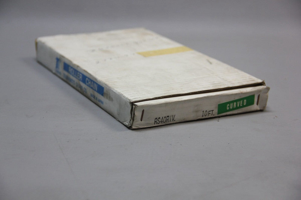 NEW TSUBAKI ROLLER CHAIN RS40RIV 10FT CURVED