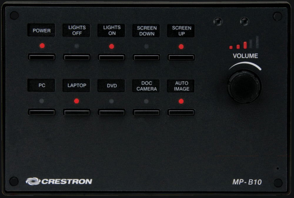New Crestron MP-B10-B-T Media Presentation Button Panel