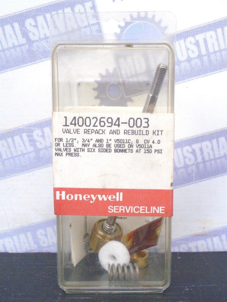 HONEYWELL - 14002694-003 VALVE REBUILD KIT for 1/2, 3/4, & 1" V5011C, G (NEW)