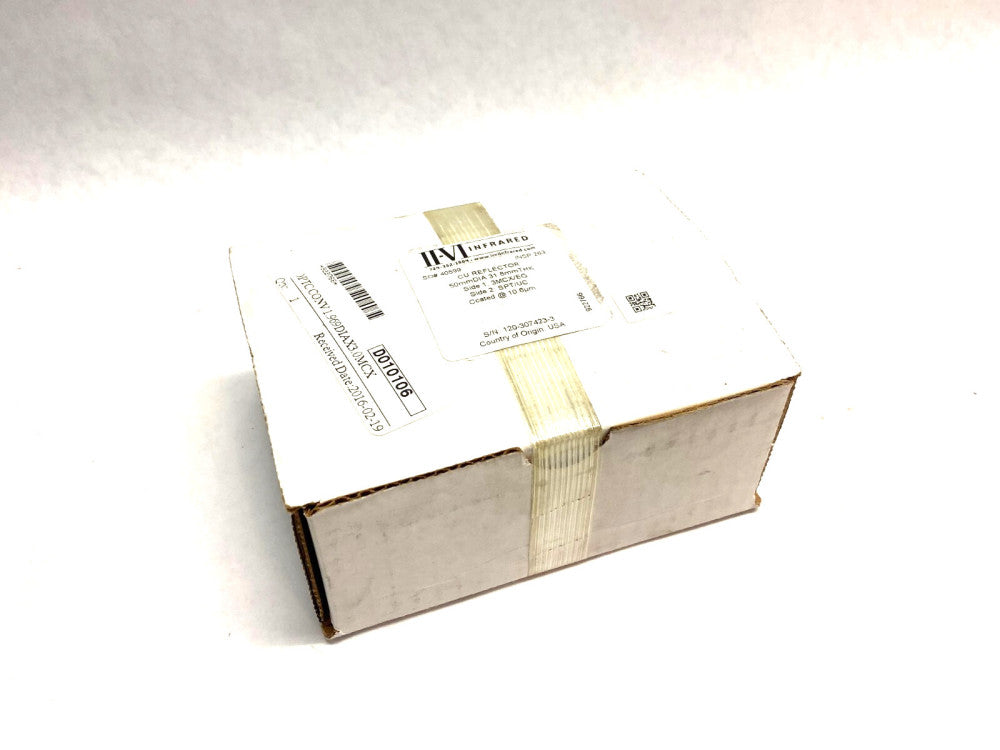 II-VI Infrared 922766 CU Reflector 50mm Dia. 31.8mm Thick 3MCX/EG SPT/UC