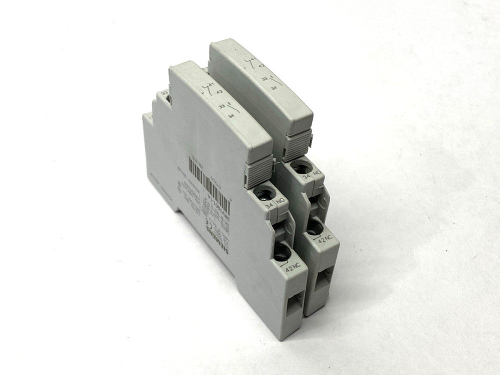 Siemens 3RV1901-1A Auxiliary Switch LOT OF 2