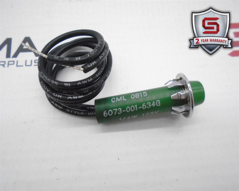 VISUAL COMMUNICATIONS 6073-001-634G INDICATOR LIGHT