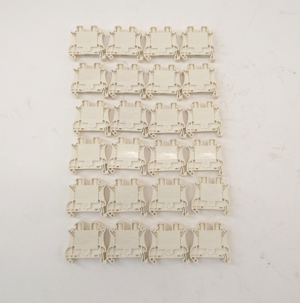 *Lot of 24* Phoenix Contact UT6 Terminal Block 600V 50A 24-8AWG - NEW Surplus!