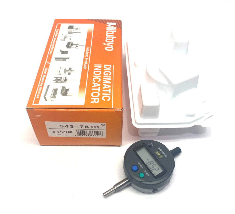 Mitutoyo 543-781B ABSOLUTE Digimatic Indicator ID-S1012XB NO INSTRUCTIONS