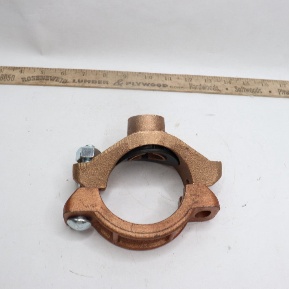 Mechanical Tee Copper Female 3" X 3/4" INCOMPLETE Missing Bolt