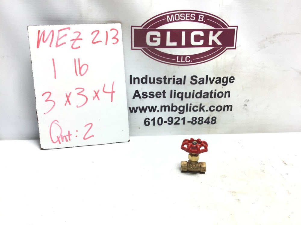 VICTAULIC THREE WAY GAUGE VALVE 1/4"