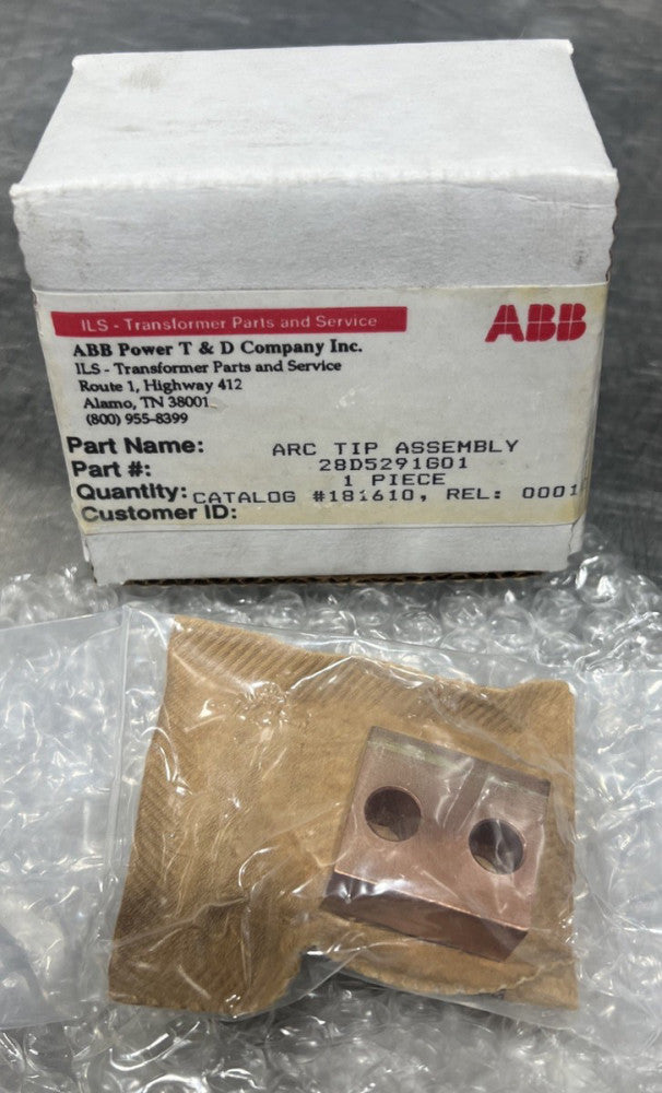 ABB TIP Assembly Part No 28D5291G01 Nos Surplus