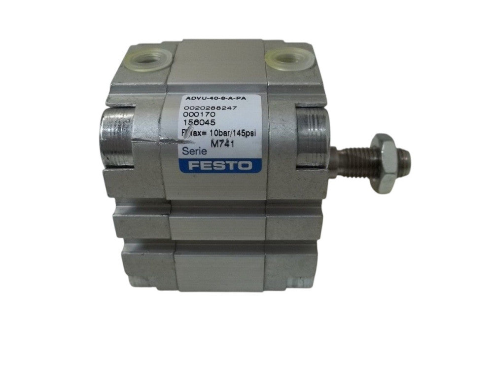 FESTO ADVU-40-8-A-PA COMPACT PNEUMATIC CYLINDER NSNP
