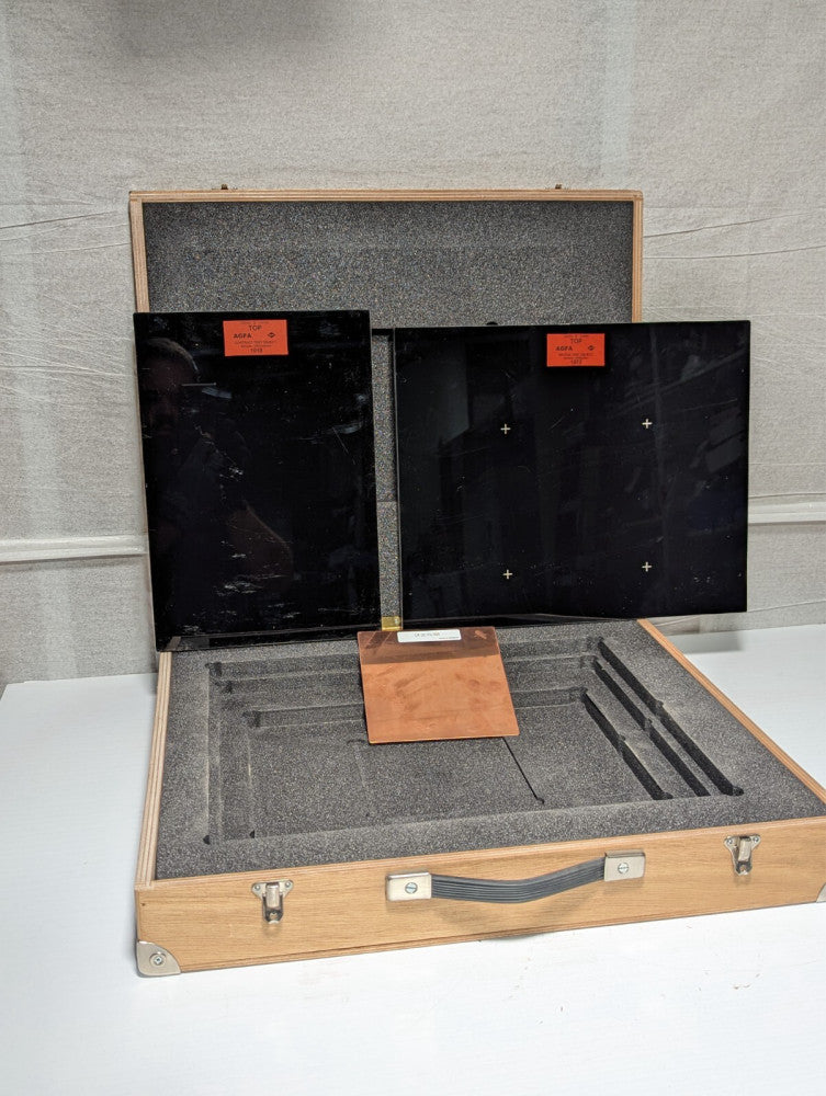 AGFA GE K2008KT QS test phantoms set, rev. 3, ELDT3, 2271906, ADC test phantom