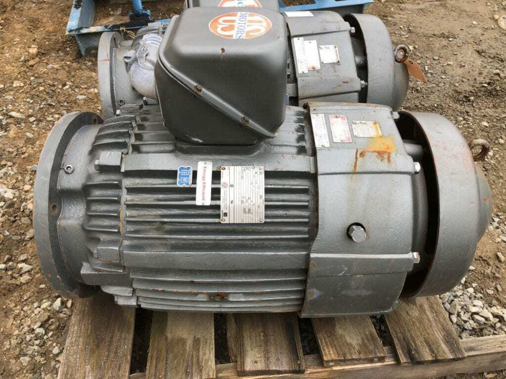 U.S. Motors 6213-JC3 60HP Electric Motor 3555RPM 230/460V 137/69RPM TE 364TP