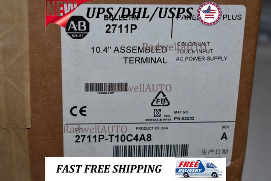 2711P-T10C4A8 AB PANELVIEW PLUS MONITOR 2711P-T10C4A8 Fast Ship 1pcs #HT