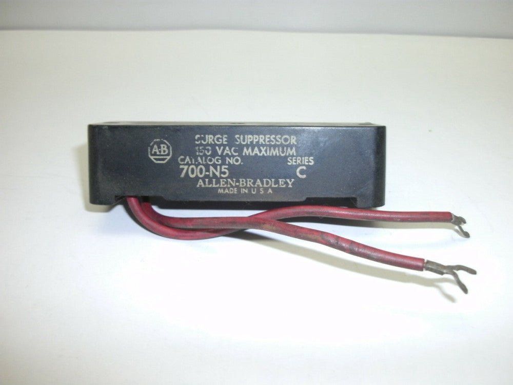 ALLEN BRADLEY 700-N5 SERIES C SURGE SUPPRESSOR 150 VAC MAXIMUM