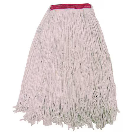 Tough Guy 16W214 1 In String Wet Mop, 26 Oz Dry Wt, Slide On Connection,