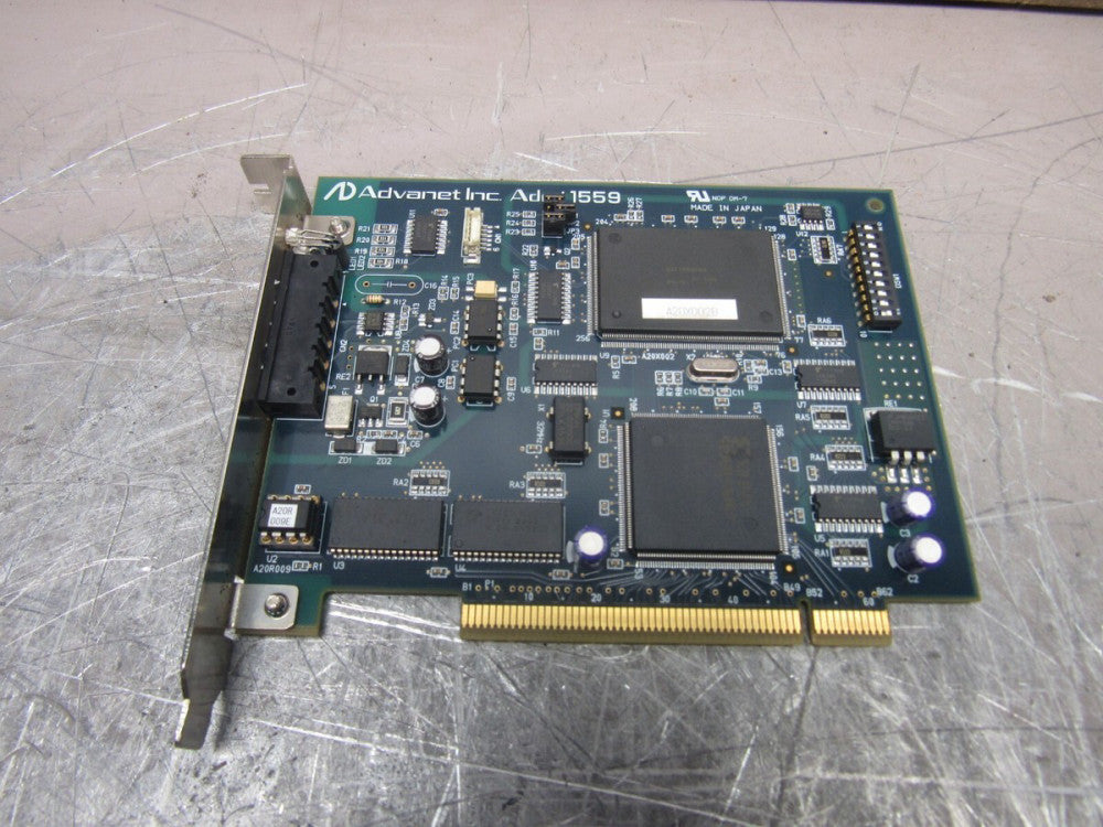 ADVANET INC. ADPCI-1559 DEVICENET OPTION BOARD XLNT USED TAKEOUT !! MAKE OFFER !