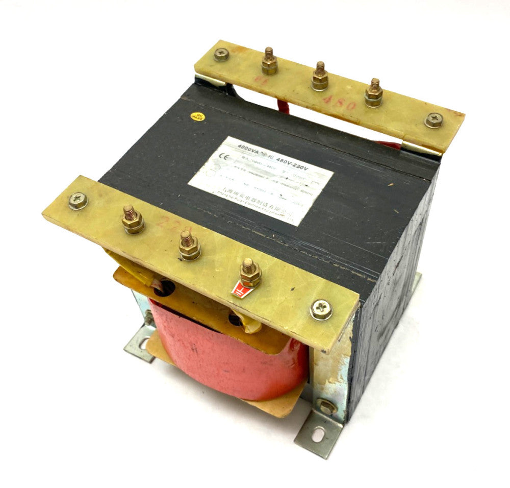 Shang Hai HY2003 Industrial Control Transformer 4000VA 480V Input, 220V Output