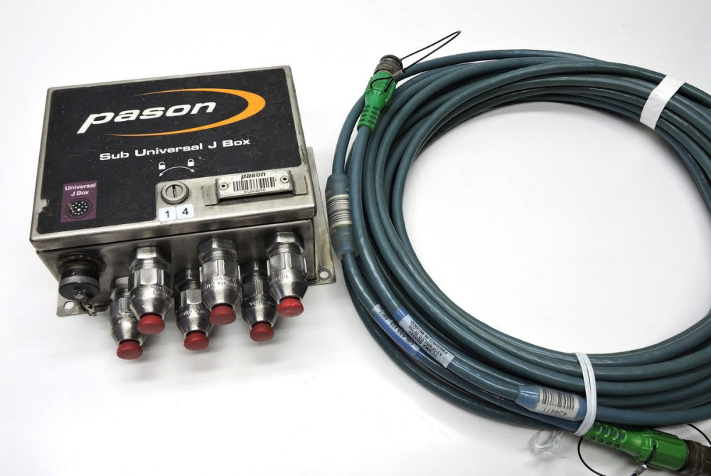 Pason Systems UJB Sub JBOX 28 VDC, 265 mA w/ RS-422 COMM Cable