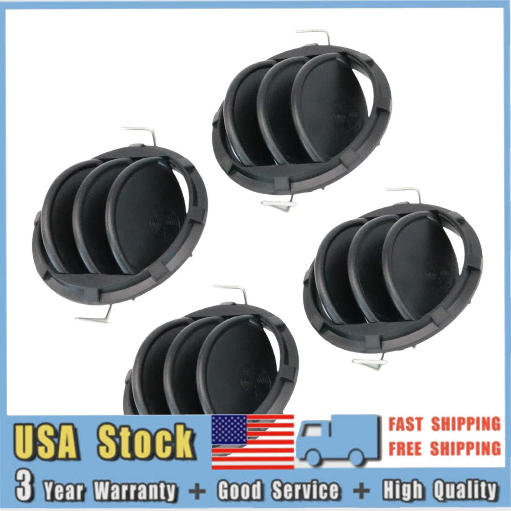 Fits Caterpillar Models CB-434D CB-564D CD-54 4pcs Round Air Vent Louver Grille