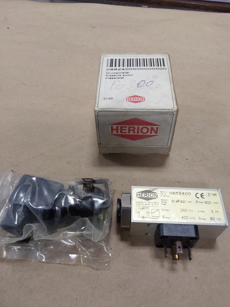 Herion Fluidtronik 0882400 Pressure Control Device NEW F137