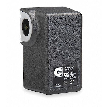 Condor Usa 11Saxx Pressure Switch, (1) Port, 1/4 In Fnpt, Dpst, 20 To 105 Psi
