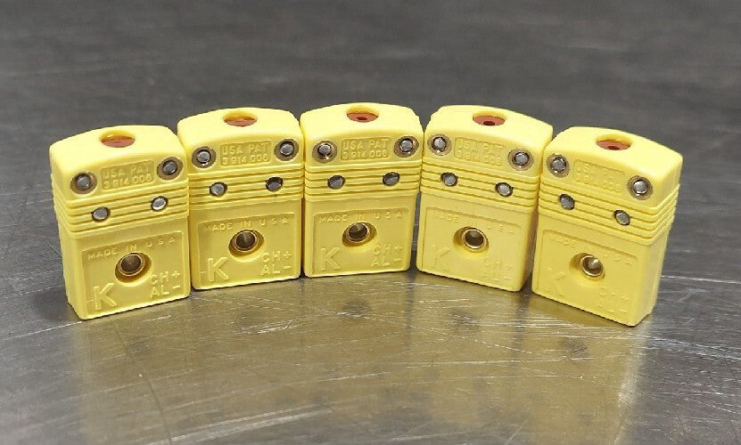 Lot Of 5 - OMEGA K CH+ AL- Plug