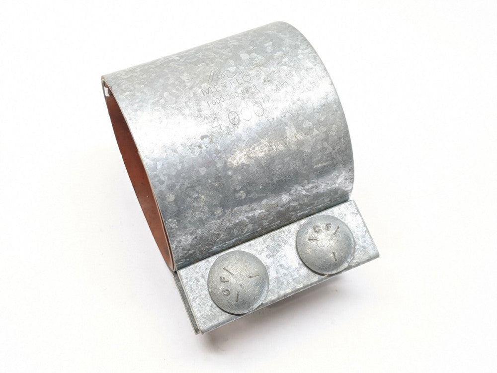 HP Metflo 4"x4" Compression Coupling Galvanized 4.000"