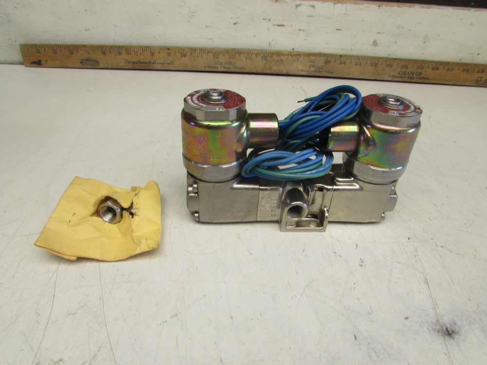 VERSA VALVE VGG-3321-H-XX-3BC-3433 , 3-WAY/ STAINLESS STEEL ,1/4" MAKE OFFER!