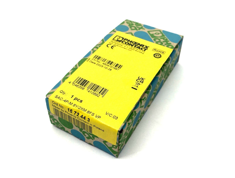 Phoenix Contact SAC-4P-M 8Y/2XM 8FS VP Y Distributor Connector M8 1572443