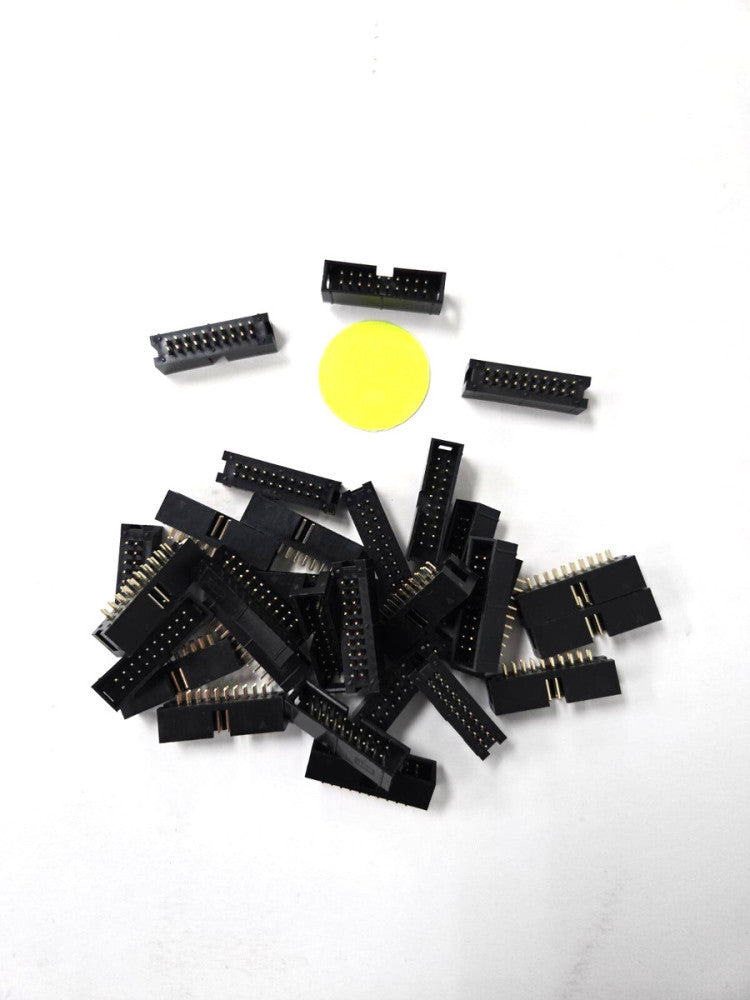 ELECTRICAL CONNECTOR FOR CIRCUIT BOARDS 20 PINS **LOT OF 29**