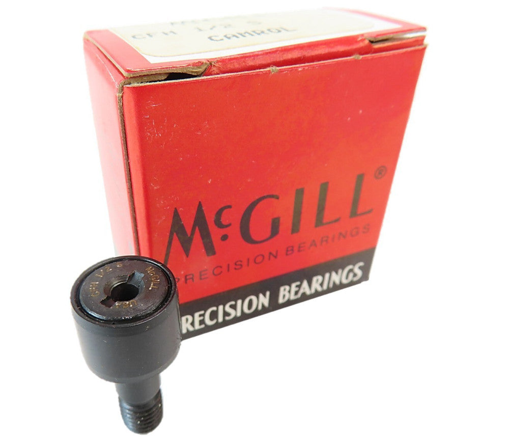 McGill CFH 1/2 S Cam Follower .500"Dia x .375"W x .250"Stud NEW IN BOX