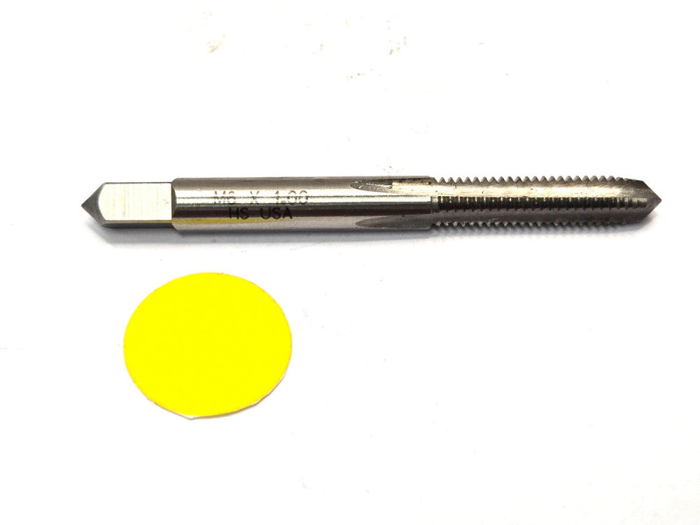 UNBRANDED M6X1.00 STRAIGHT POINT FLUTE PLUG CHAMFER TAP D4