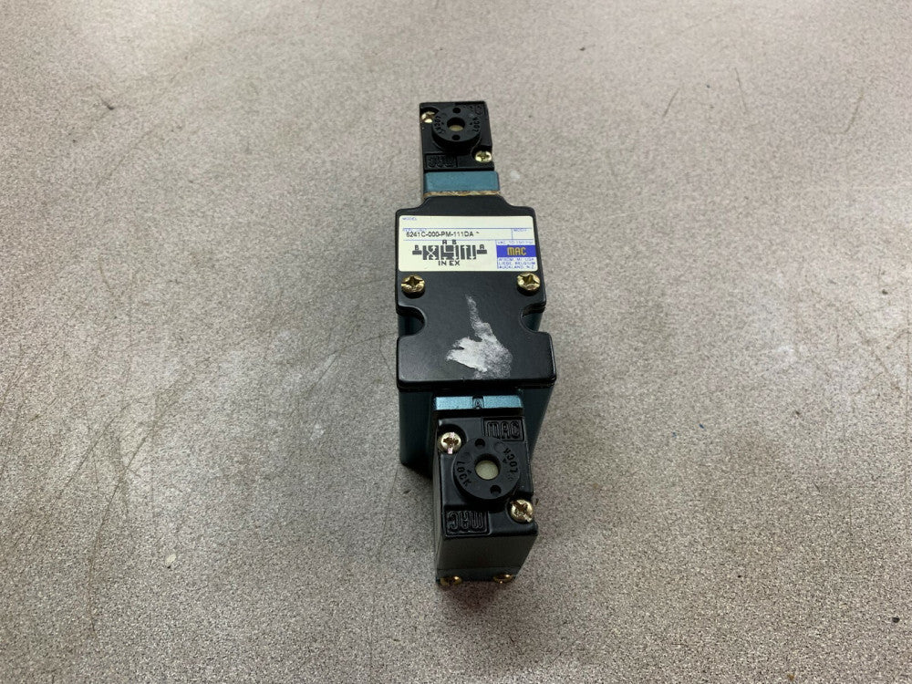 NEW NO BOX MAC PME-111DABE PNEUMATIC VALVE 6241C-000-PM-111DA