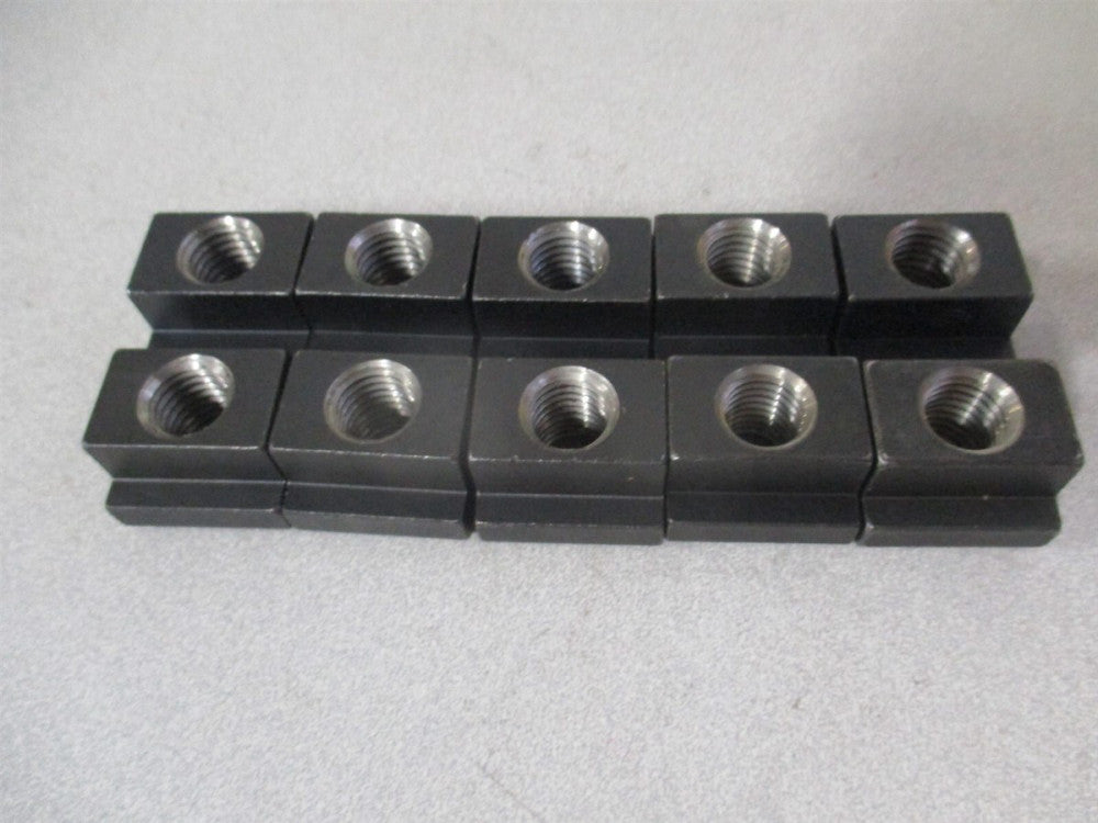 Halder (23010.0164) 15.6mm 25 x 9mm x 25 x 18mm M12 Tapped T Slot Nut - Qty 10 