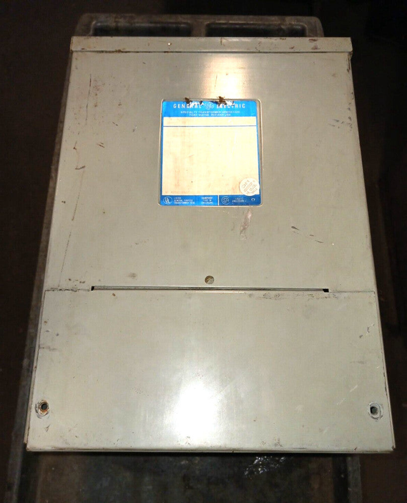 GENERAL ELECTRIC 9T21B1005G02 7.5 KVA PRIM: 240/480 SEC: 120/240 60 HZ