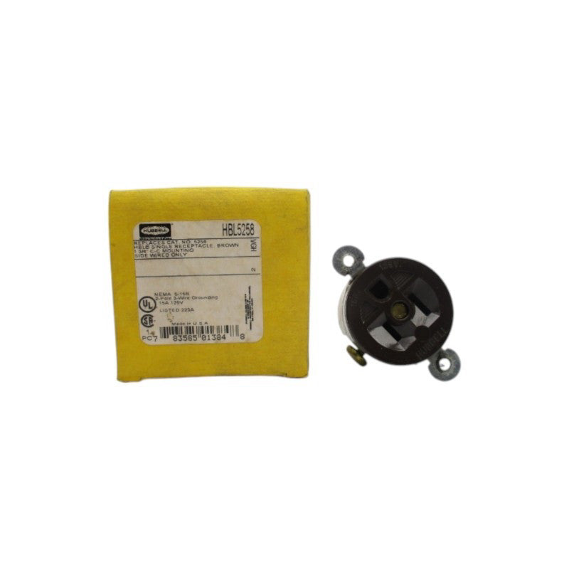 HUBBELL HBL5258 125V 15A NSMP