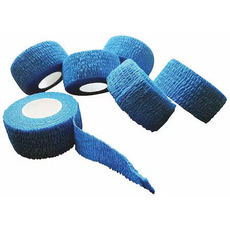 Condor 36Jg44 Self-Adherent Bandage, 1In W X 5Yd L, Pk6