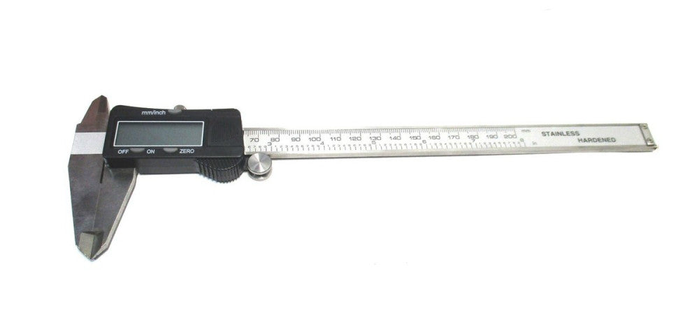 NEW (80786973) 0-200m / 0-8" Range 0.001" Accuracy Steel Electronic Caliper