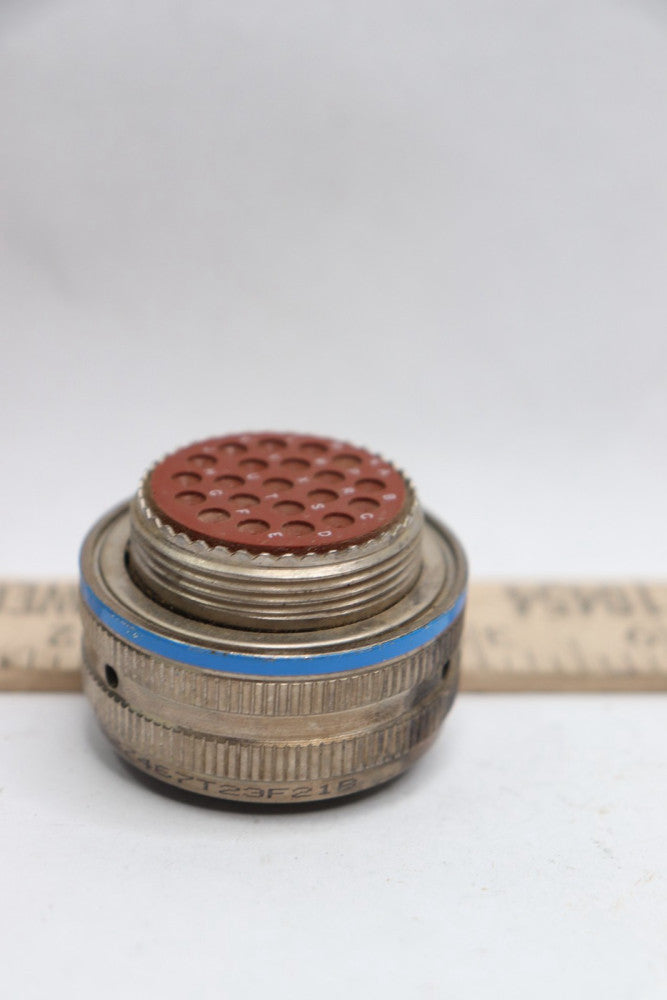 Circular Mil Connector Series I Straight Plug 21 Contacts MS27467T23F21B