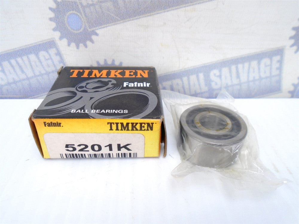 Fafnir - 5201K - Double Row ANGULAR CONTACT BEARING - 12mm x 32mm x 15.9mm (NIB)