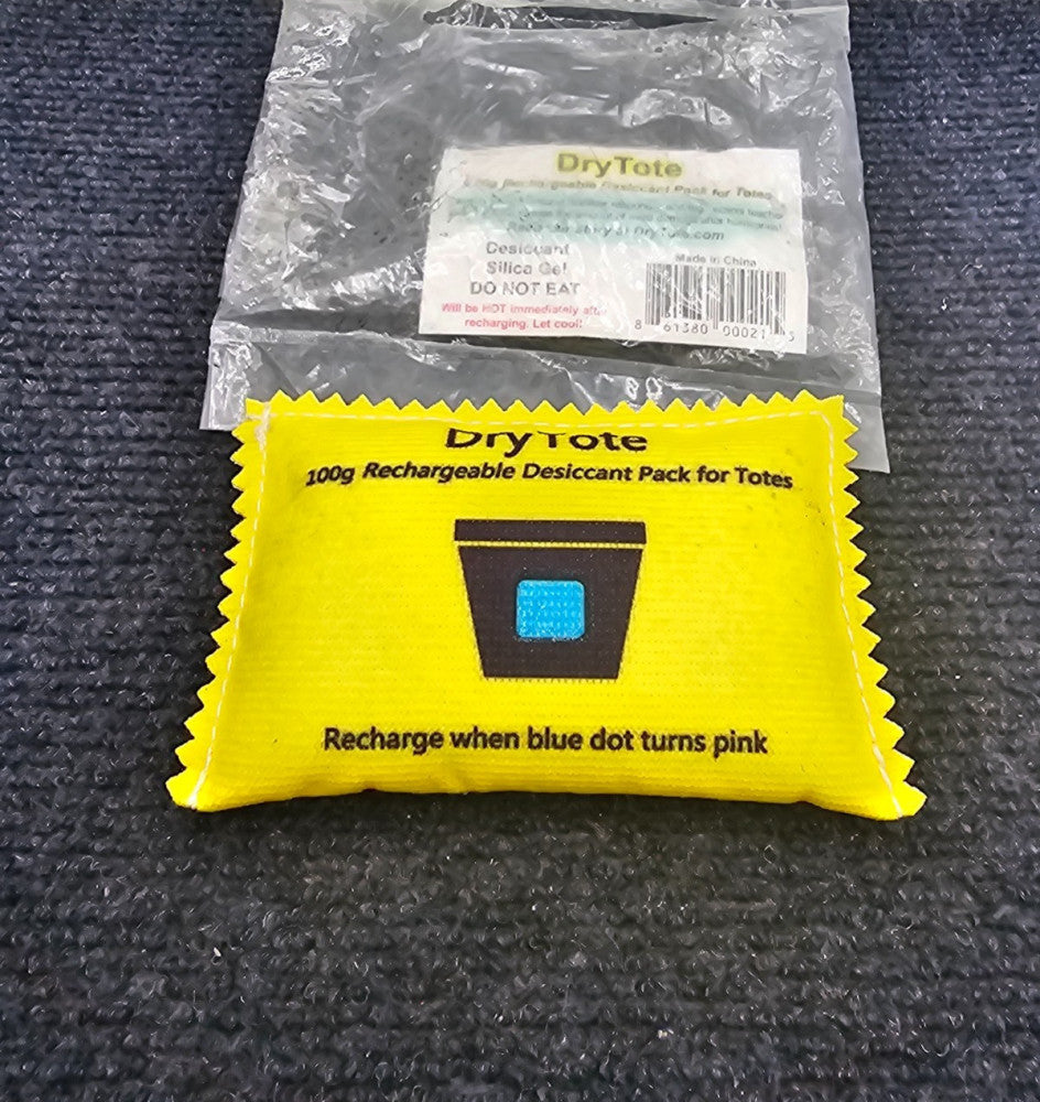 (QTY 4) Dry Tote 100g Rechargeable Desiccant Pack Moisture Absorbing Bag