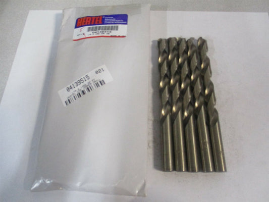 (04139515) Letter X 3-3/4" x 5-1/8" 135° Cobalt Jobber Drill - Pack of 5
