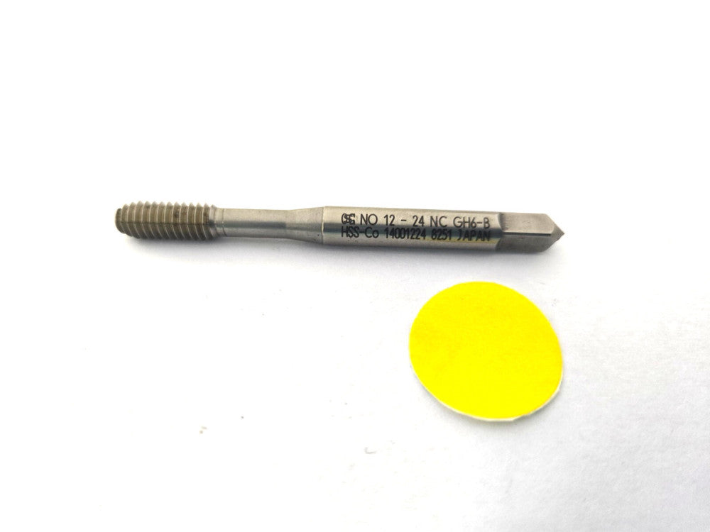 OSG HSS STRAIGHT FLUTE*THREADING*BOTTOMING CHAMFER*#12-24