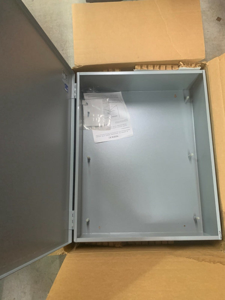 NEW IN BOX HUBBELL WIEGMANN 30X24X8-5/8 ENCLOSURE N1C243008LP