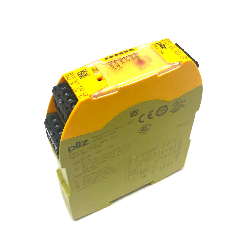 Pilz PNOZ s4 24VDC 3n/o 1n/c Standalone Sigma Safety Relay 750104