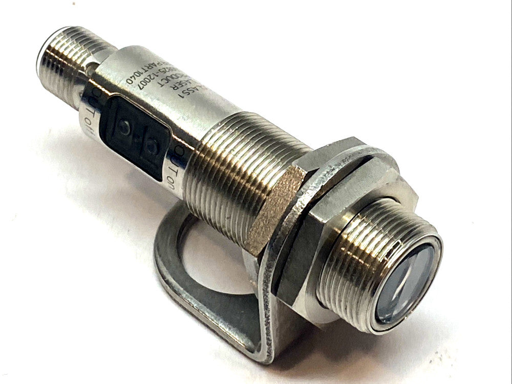 IFM OGP700 Laser Retro‑Reflective Sensor w/ Mounting Bracket