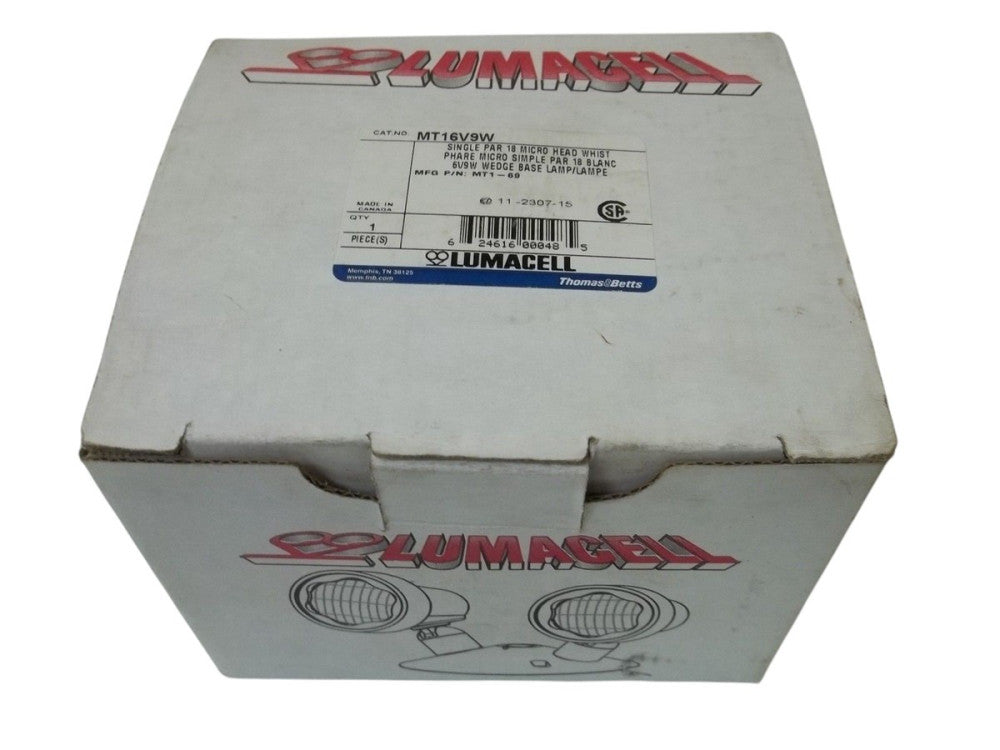 LUMACELL MT16V9W MICRO HEAD WHIST AND WEDGE BASE LAMP NSMP