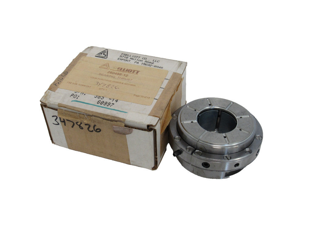 NEW FS ELLIOTT 260498-12 THRUST BEARING 26049812