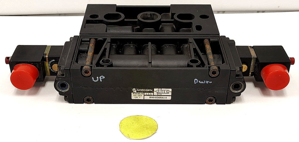 NORGREN SOLENOID VALVE 150 PSIG MAX 110/120V @ 2.5VA 50/60HZ MN01GGA35AJJA