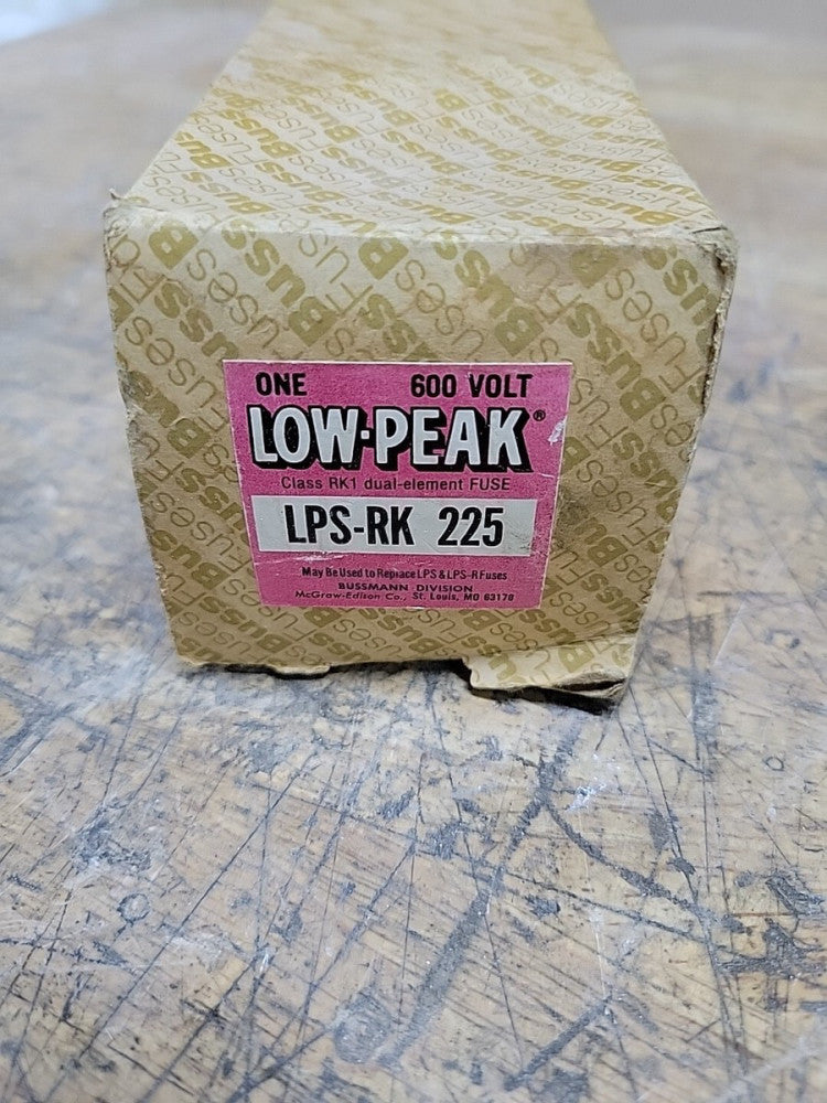 Bussman Fuse Low Peak 600 volt LPS-RK 225